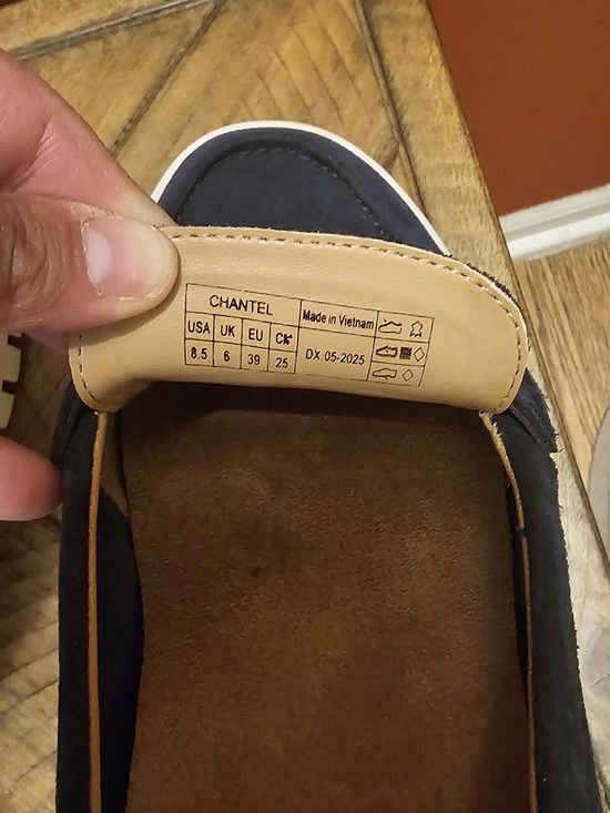 Vionic Navy Suede Penny Loafers with White Platform main image 6